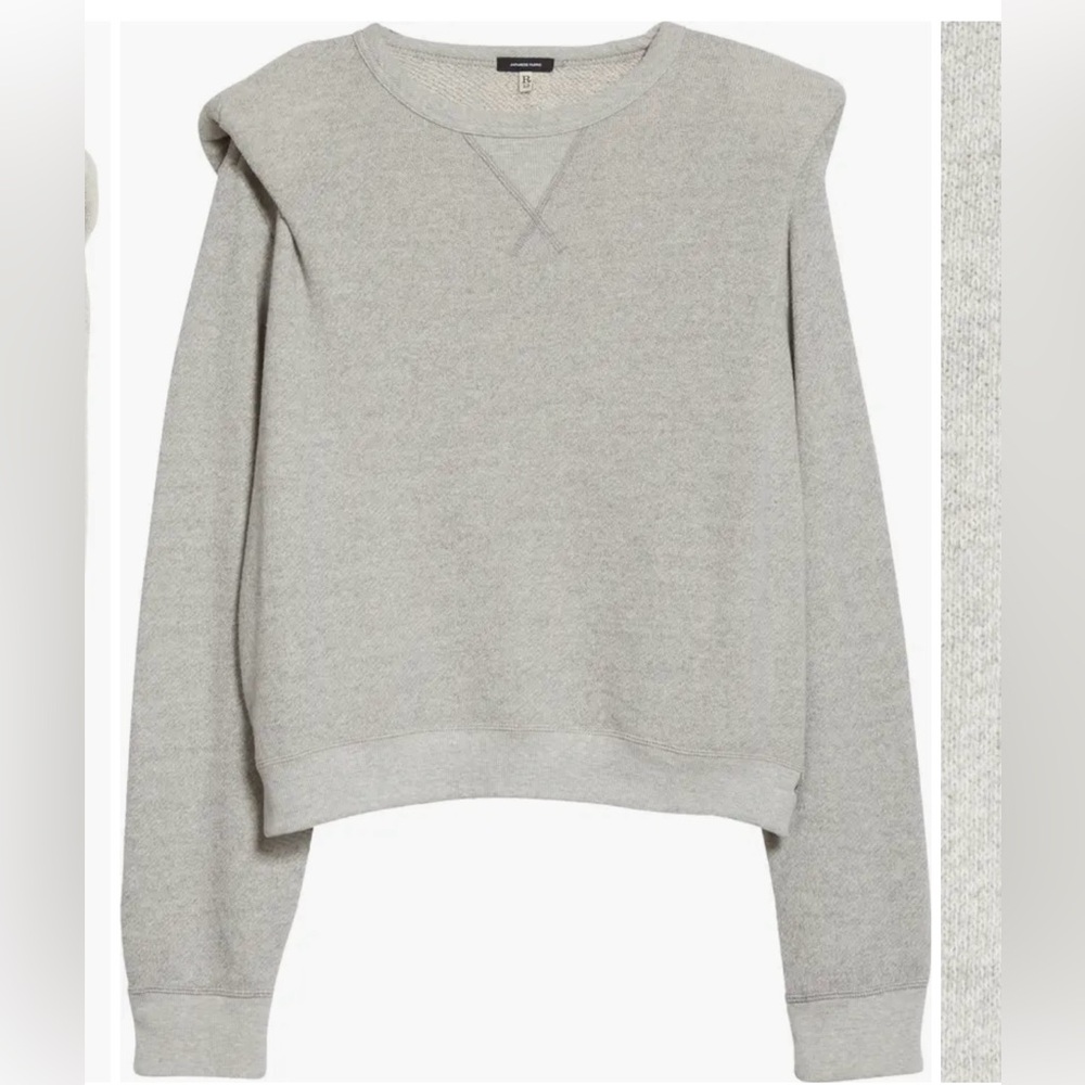 R13 Japanese Fabric Sweatshirt S NWT